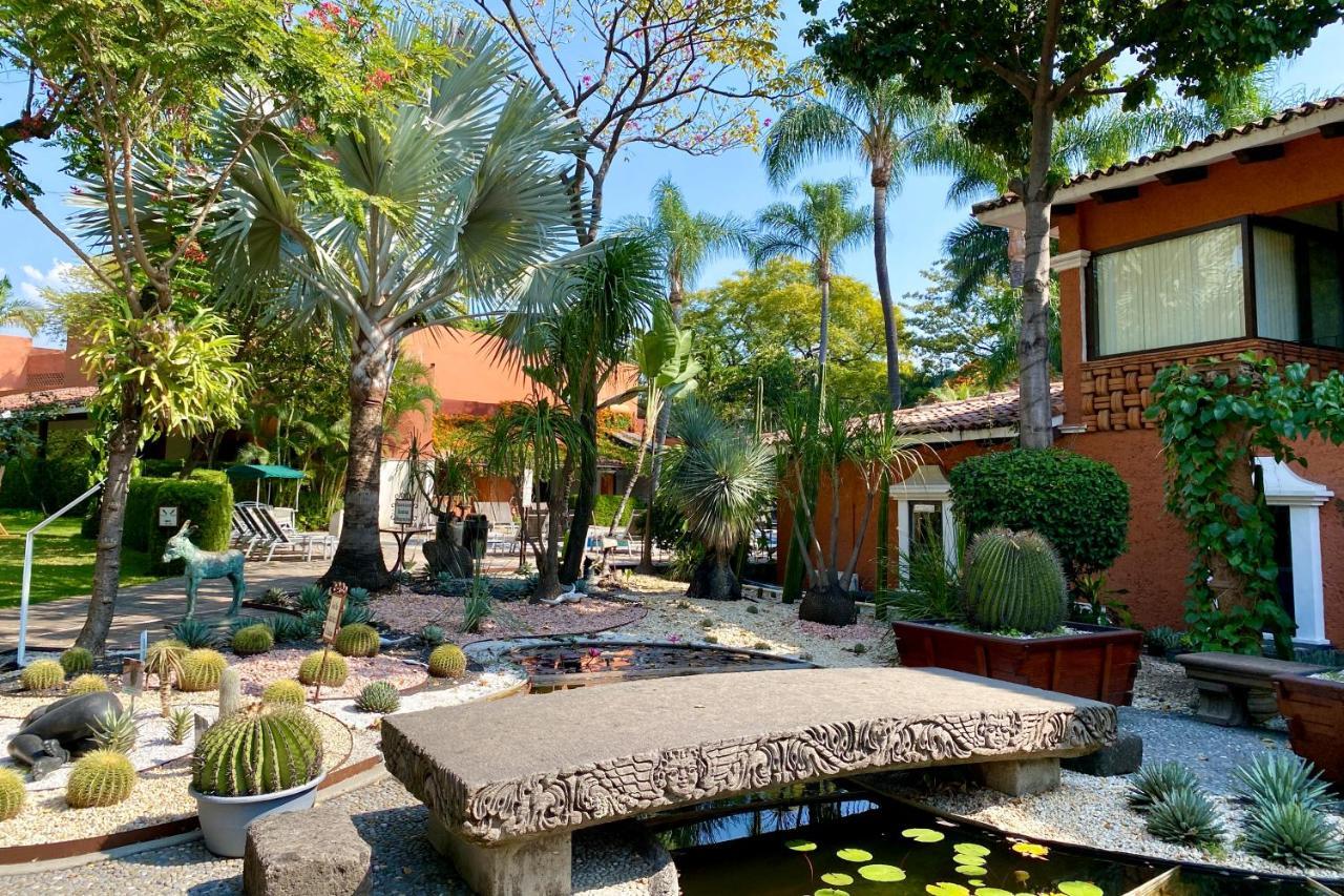 Hosteria Las Quintas Hotel Restaurante Bar Cuernavaca Extérieur photo Desert Garden